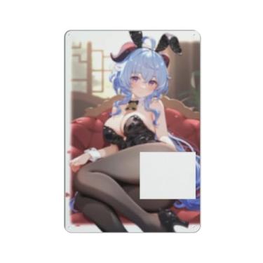 Imagem de Anime Sexy Bikini Hot Girl Pinup Girl Metal Tin Sign Wall Art Poster Decor for Home Bar Club Bedroom Bathroom Man Cave Otaku 20 x 30 cm, AN071