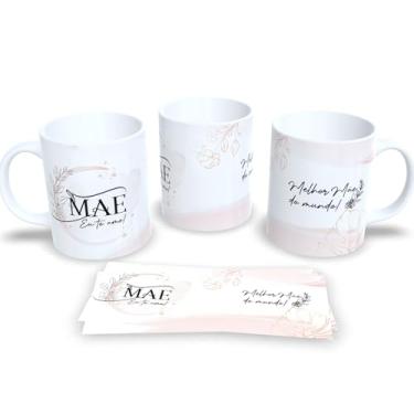 Imagem de Caneca Dia das Mães em Porcelana Amor de Mãe em Cada Gole (Mãe eu te amo.)