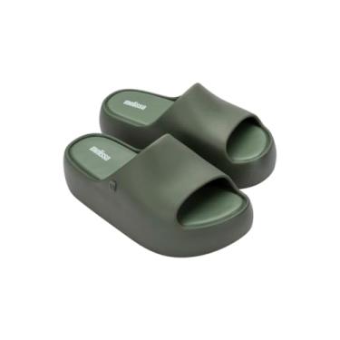 Imagem de Chinelo Slide Melissa Free Plataforma Feminina (Verde, BR, Adulto, Numérico, 35)