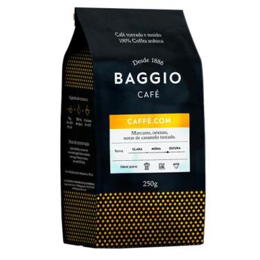 Imagem de Café baggio torrado e moído premium caffè.com 250g - BAGGIO CAFÉ