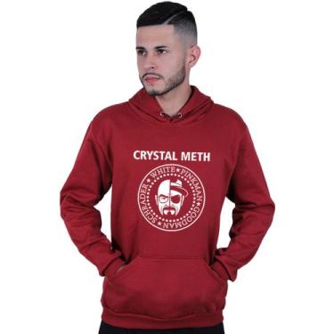 Imagem de Moletom Canguru Unissex Série Breaking Bad Cristal Heisenberg Say My N