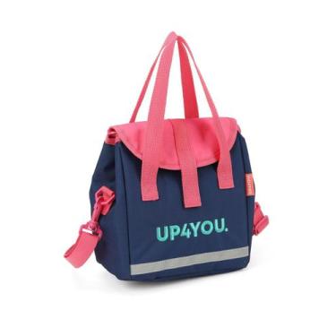 Imagem de Lancheira Térmica Juvenil Up4you ul Marinho 20x22cm Luxcel