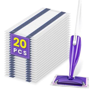 Imagem de Refil de spray Mop Pad compatível com Swiffer WetJet Mop, 20 unidades 