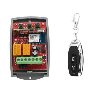 Imagem de Receptor De Controle Remoto Sem Fio Universal 433Mhz Tuya AC DC 7-32V 