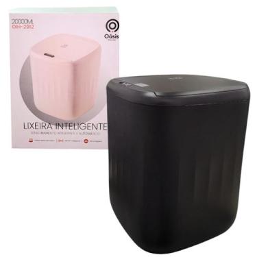 Imagem de Lixeira Inteligente Sensor Automático Cozinha Banheiro 20l - Lelong, P
