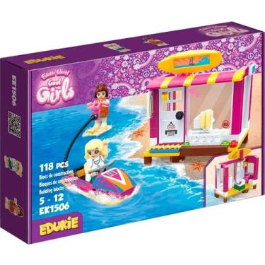 Imagem de Blocos de Montar Garotas Divertidas Jet-Ski 118 pçs EK1506 - Dorémi - 