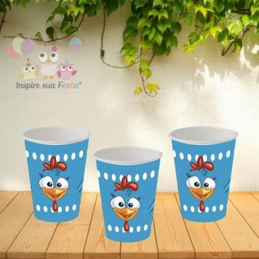 Imagem de 8 Copos de Papel 200ml Festa Galinha Pintadinha Festcolor - Inspire su