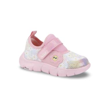 Imagem de Tênis Infantil Menina Bibi Energy Baby 2.0 Rosa Estampado Flores