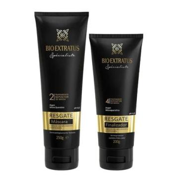 Imagem de Kit resgate 1 Máscara 250ml 1 Finalizador 200ml - BIOEXTRATUS
