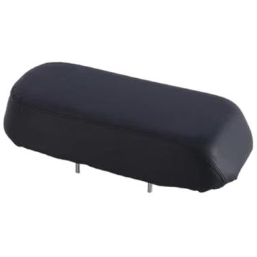 Imagem de oshhni Almofada para banco traseiro de bicicleta, couro sintético premium, substituição direta, almofada profissional para passageiro traseiro, confortável, Preto