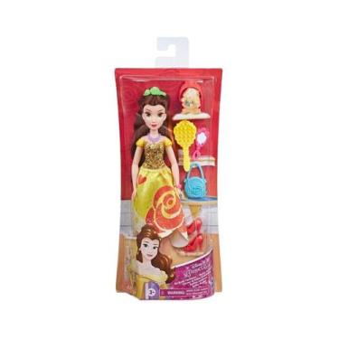 Imagem de Boneca princesa bela estilo audaz disney - hasbro e6621