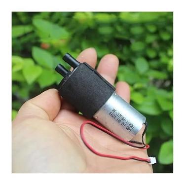 Imagem de Bomba de água DC 12V grande fluxo 1,0L/min pequena 370 bomba de água autoescorvante diafragma bomba de fluxo de água para aspirador de pó robô WWECCQIJ