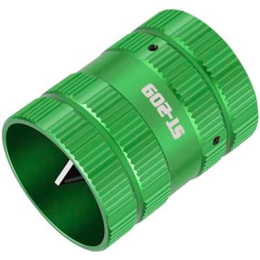Imagem de RWWPJLLWHR Ferramenta de rebarbação de encanamento Ferramenta profissional de alargador de tubos de cobre de alta resistência Ferramenta de limpeza de tubos precisa para encanamento de 1/10.2 cm a 1-5