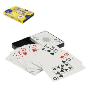 Imagem de Baralho de Plástico Duplo 144 Cartas - Goal