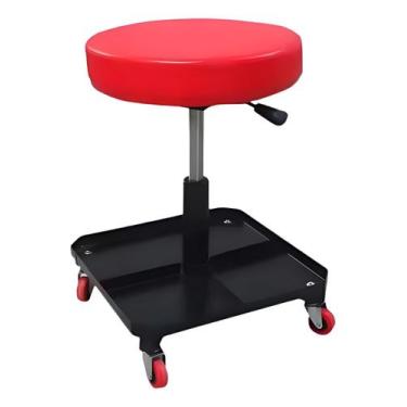 Imagem de Banqueta Para Mecânico Regulável Com Bandeja Loxer