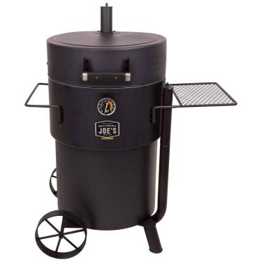 Imagem de Defumador de Tambor a Carvão com Medidor de Temperatura, Oklahoma Joe s 19202100, Preto