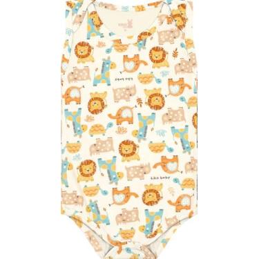 Imagem de Body regata bebe 12987 kiko e kika - Kiko baby, Bege, RN