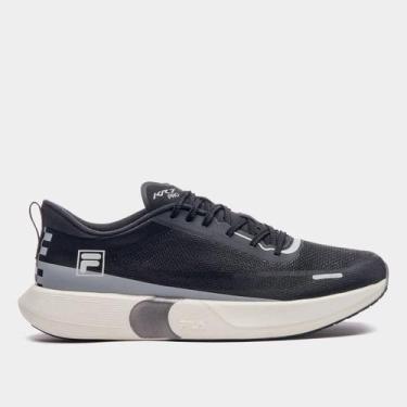 Imagem de Tênis Fila Kr7 Pro Speed Tech Feminino, Preto, Cinza, 36