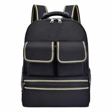 Imagem de Generic Mochila Organizadora de Ferramentas para Eletricista, Ideal para Manutenção Industrial.