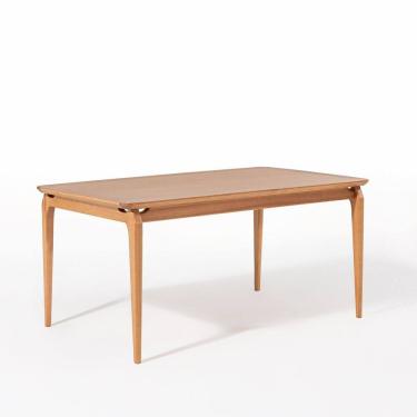 Imagem de Mesa de Jantar 160cm Tampo Laminado Verniz Verona Verniz Mel