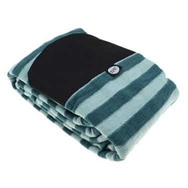 Imagem de Luzhengyang Bolsa de meia para prancha de surfe, faixa verde, cordão ajustável, nariz acolchoado ou - adequada para prancha de surf, shortboard, funboard e mais - 2,1 m - 3,2 m