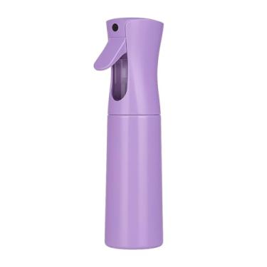 Imagem de Borrifador Premium Névoa Spray Pulverizador Contínuo 200ml – Jato Ultrafino e Contínuo para Cabelos, Plantas e Limpeza – Design Profissional para Salões, Barbearias e Uso Doméstico (ROXO)