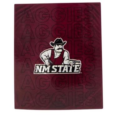 Imagem de Pegasus Sports Cobertor de pelúcia NCAA Echo Team Wordmark, cor do time, 60 x 70 (estado do Novo México)