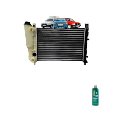 Imagem de Kit Radiador Uno 1.0 88>96 + Aditivo Radiador Radiex R1882 Verde