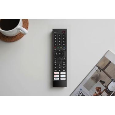 Imagem de ERF3J80H Controle remoto de substituição para todos os controles remotos de TV Hisense, controle de substituição para Hisense UHD 4K ULED Google TVs