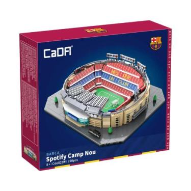 Imagem de Conjunto De Blocos De Montar Estádio Camp Nou Do FC Barcelona 728 Peça