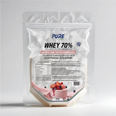 Imagem de Whey Protein Concentrado 70% 900g Pure Athletic-Unissex
