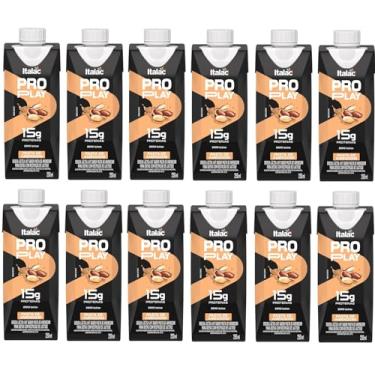 Imagem de PACK BEBIDA WHEY PASTA DE AMENDOIM ZERO LACTOSE ITALAC 250ML - 12UNID