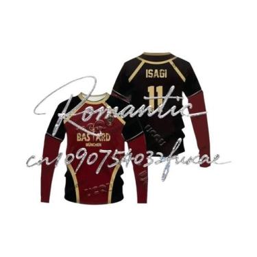 Imagem de Camiseta Casual De Verão Unissex Com Padrão De Futsal 3D Azul Vl Repli