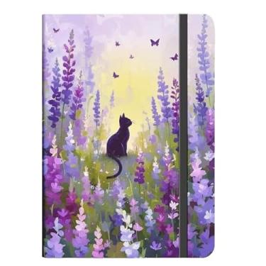 Imagem de Caderno Sketchbook ou de anotação GATINHOS FOFOS Capa dura GRANDE 21X14cm, Ideal para Criatividade e Organização Dia a Dia(GT Algazema,PONTILHADO)