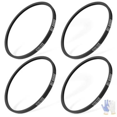 Imagem de LEYURISE Pacote com 4 correias de acionamento compatíveis com Amana Maytag Speed Queen arruelas de substituição #: 27001006 38174 WP27001006 2200063 40053601 40053606 AP6007462 PS11740577