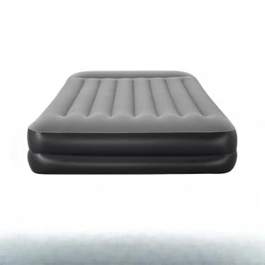 Imagem de Colchao Inflavel Casal Premium Preto c/Bomba Embutida (110v)