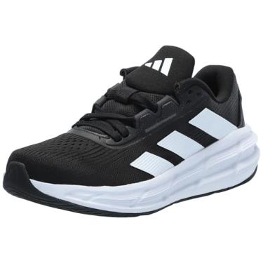 Imagem de adidas Tênis de corrida feminino Questar 3, Preto/Branco/Carbono, 34