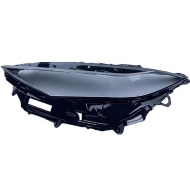 Imagem de Compatível com toyota bz4 2022 frente do carro farol lente capa abajur tampas farol escudo luz máscara auto cabeça lâmpada caso de luz(Left)