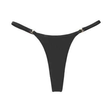 Imagem de Calcinha Sexy De Cintura Baixa Para Mulheres, Confortável, Em Algodão,