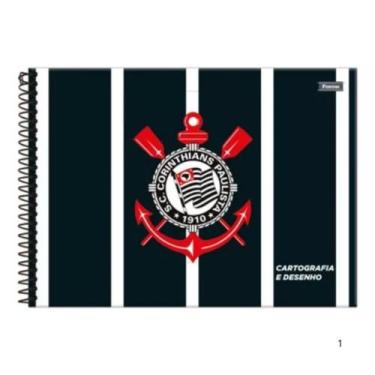 Imagem de Caderno De Desenho 80fls Corinthians Sortidas - Foroni