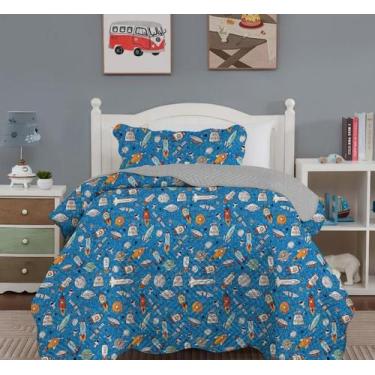 Imagem de Colcha Solteiro - Corttex - Autoestima Home