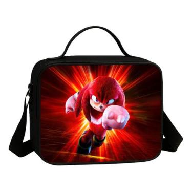 Imagem de Lancheira Termica Escolar Infantil Estampa Menino Game Corrida Soni La