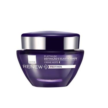 Imagem de Creme Renew Platinum 55+ Noite 50g Avon Creme Renew Platinum 55+ Noite