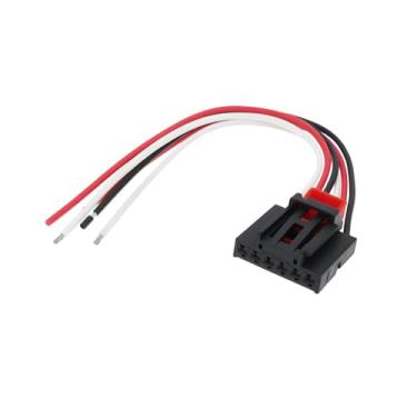 Imagem de OTOTEC Conector pré-cabeado de 6 pinos compatível com VW compatível com SEAT 6C0972706 Chicote de fiação da luz traseira