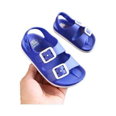Imagem de Sandálias De Praia Antiderrapantes Em PVC Para Bebês Meninas E Meninos