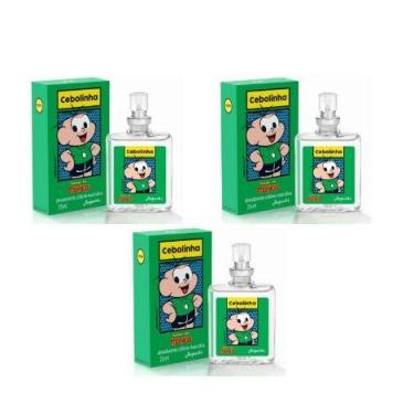 Imagem de Kit 3x Perfume Deo Colônia Cebolinha 25ml - Jequiti