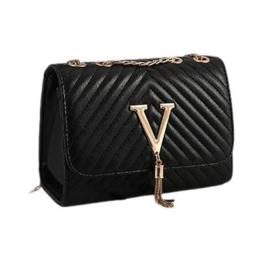 Imagem de Bolsa Transversal De Luxo Para Mulheres Com Bordado, Clutch Com Franja