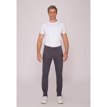 Imagem de Calça Macaw Sarja 7767 Cinza F075, 40, Cinza