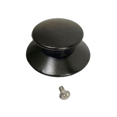 Imagem de Pegador Puxador Tampa Vidro E Ferro Panela Pomel E Parafuso