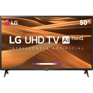 Imagem de Smart TV Led 50'' LG 50UM Ultra HD 50UM751C0SB 4K Thinq AI Conversor Digital Integrado 4 HDMI 2 USB Wi-Fi
